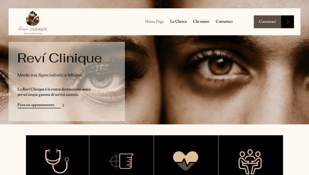 Revi Clinique Sito Web