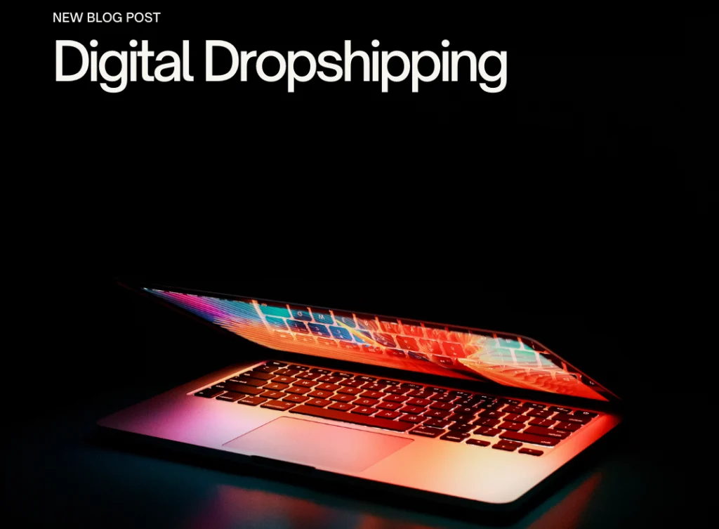 Dropshipping con prodotti digitali